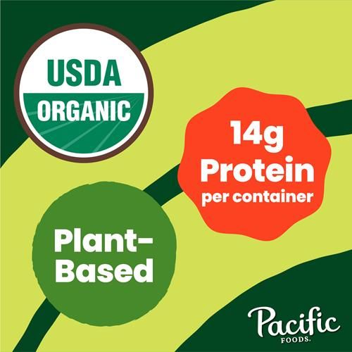 Pacific Foods Organic Vegetable Lentil Soup, Plant Based, 16.3 Oz Can