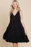 Robe Débardeur à Dos Nageur Étages pour Femme – Robe Débardeur Chic à Dos Nageur, Robe Débardeur Élégante à Étages, Robe à Dos Nageur Flatteuse, Robe à Étages Féminine, Robe Débardeur Confortable, Robe à Dos Nageur Fluide, Robe Débardeur Polyvalente
