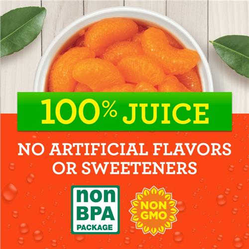 Kroger Mandarin Orange Cups in 100% Juice 8 ct / 4 oz