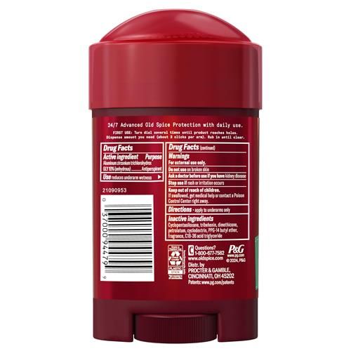 Old Spice Sweat Defense Antisudorifique et déodorant pour hommes, Protection ultime contre la transpiration 24h/24 et 7j/7, Parfum longue durée, Bâton doux, Parfum Pure Sport, 73 g