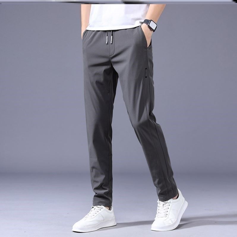 Pantalons de jogging droits pour homme – Légers, décontractés, confort coréen
