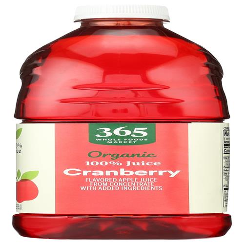 Jus de canneberge et de pomme biologique Whole Foods Market, 64 fl oz