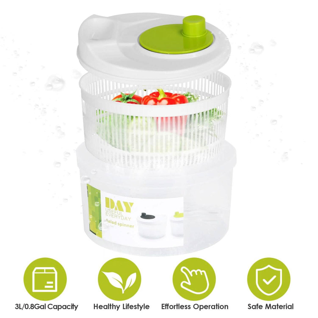 Essoreuse à salade 3L/0,8 Gal avec couvercle