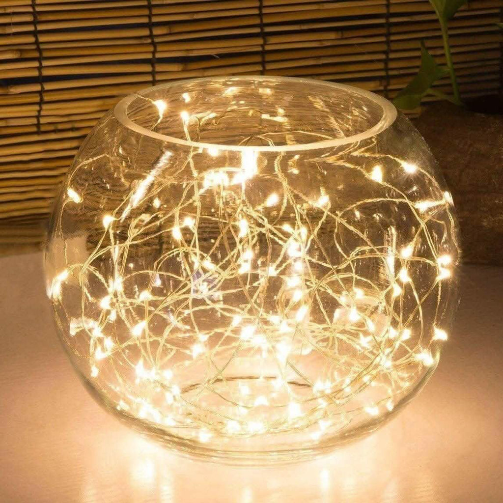 Guirlande Lumineuse LED Fée 3M 30 Ampoules, Étanche et Submersible, Alimentée par Piles