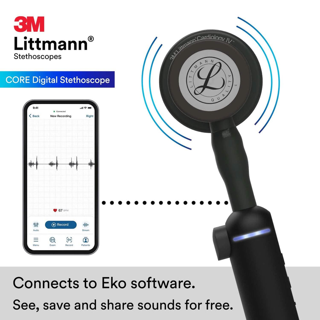 Stéthoscope numérique 3M™ Littmann® CORE (reconditionné)