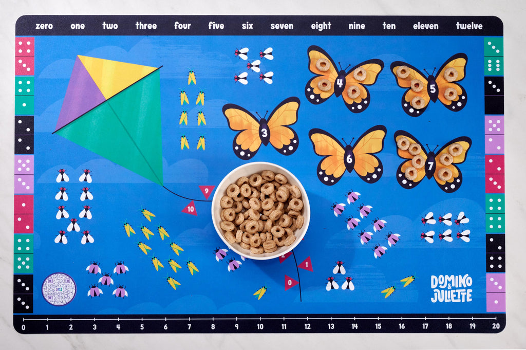 Lot de 3 sets de table mathématiques