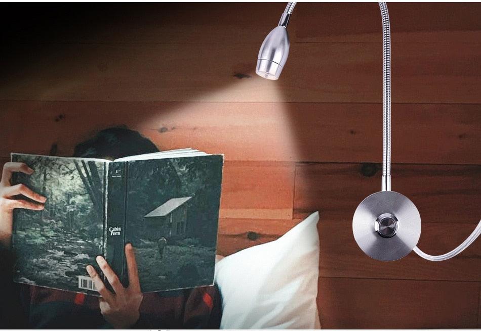 Lampe de lecture murale dimmable 3W, applique murale LED pour la lecture au lit, lampe de chevet pour la lecture et l'étude, lampe de table décorative, jolies lampes d'étude pour la décoration de chambre