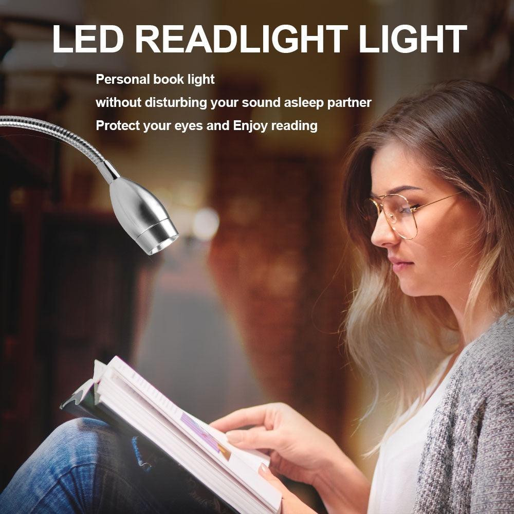Lampe de lecture murale dimmable 3W, applique murale LED pour la lecture au lit, lampe de chevet pour la lecture et l'étude, lampe de table décorative, jolies lampes d'étude pour la décoration de chambre