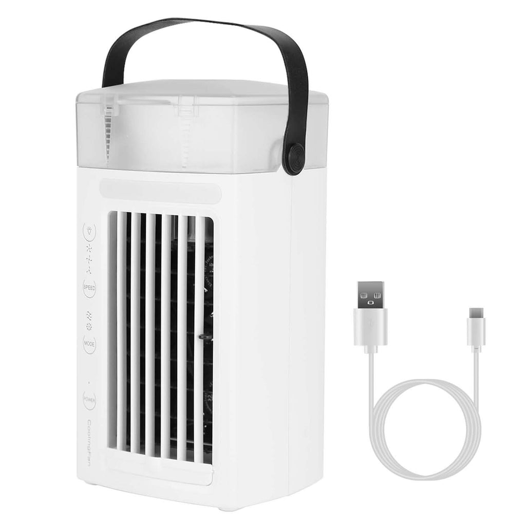 Ventilateur brumisateur rafraîchisseur d'air évaporatif 4-en-1