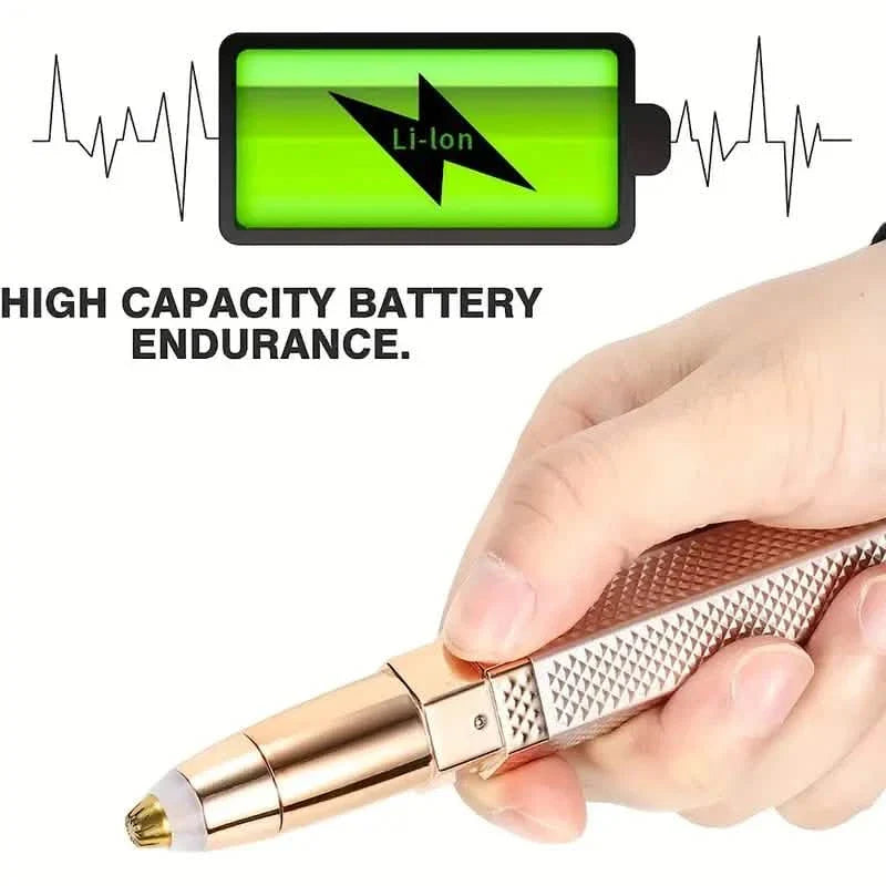 Épilateur électrique 4-en-1 indolore rechargeable pour le corps entier