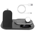 Support de station de recharge sans fil pliable 4 en 1