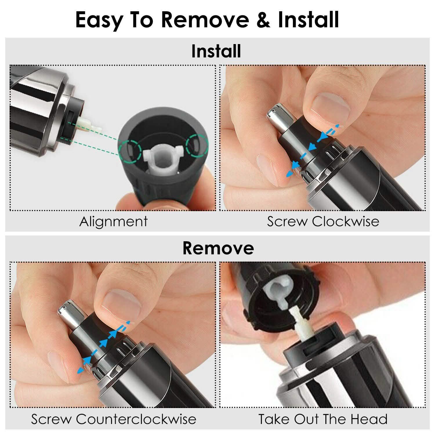 Tondeuse rechargeable 4-en-1
