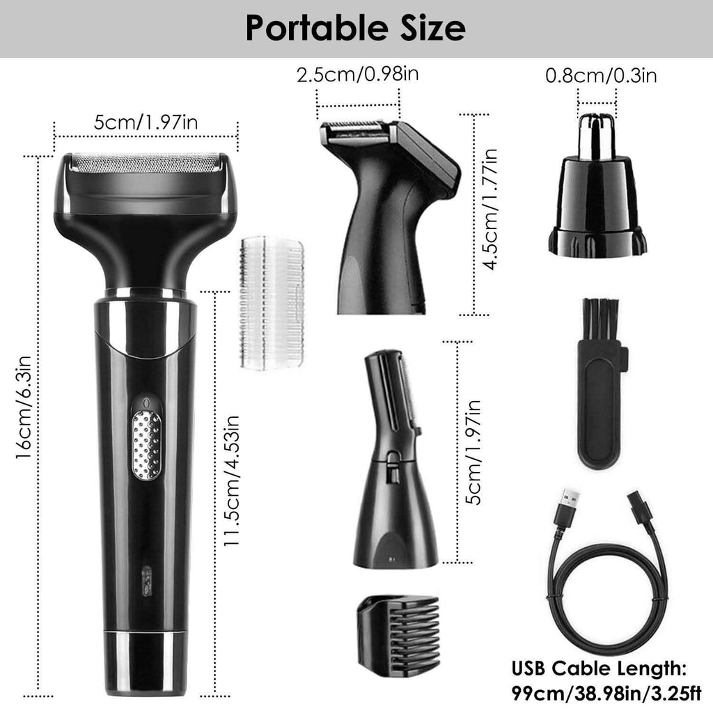 Tondeuse rechargeable 4-en-1