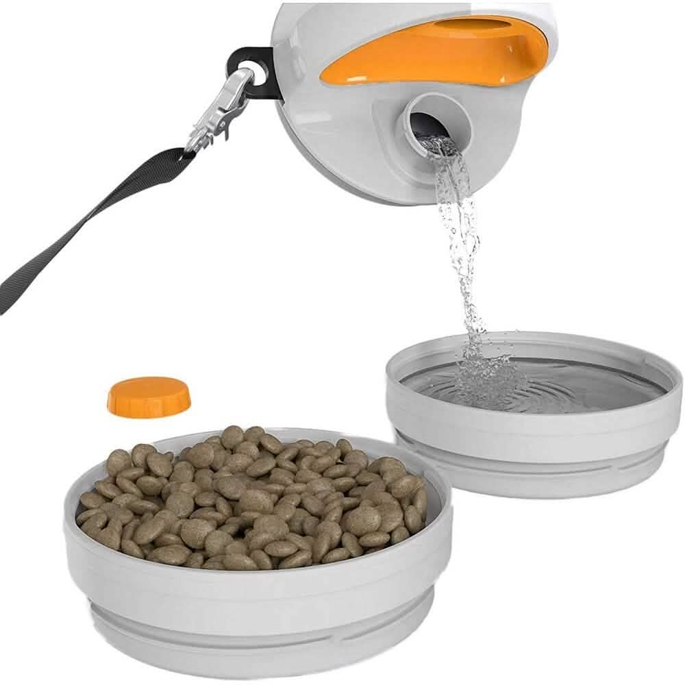Dinette et laisse 4-en-1 SitStayGo Grab n' Go pour animaux de compagnie