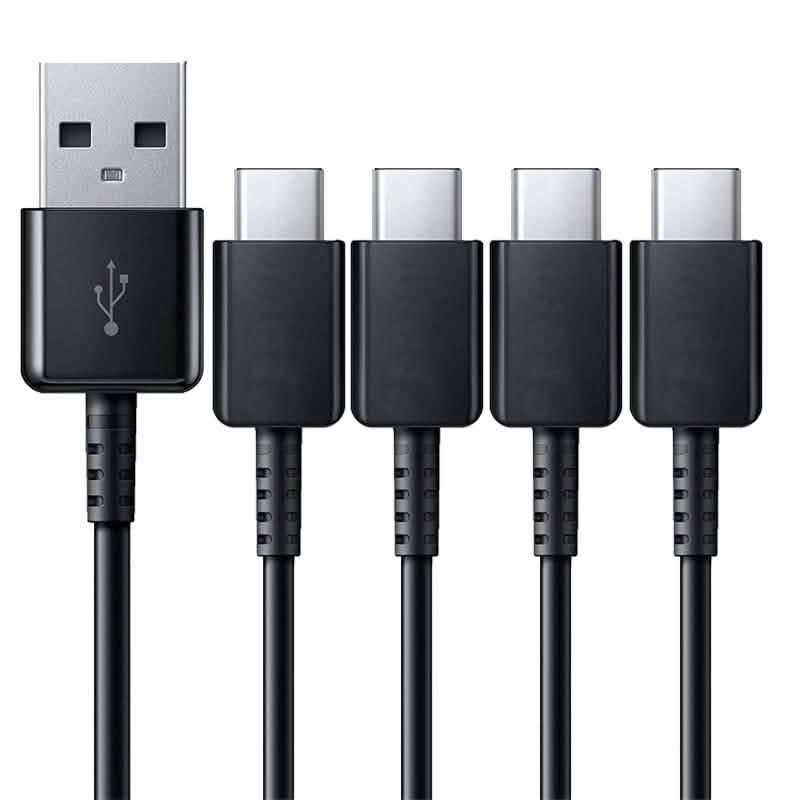Lot de 4 câbles de charge et de données USB-C Samsung de 1,5 m