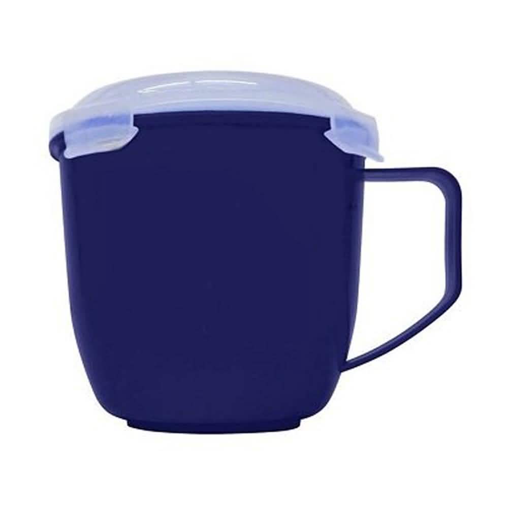 Lot de 4 : tasses micro-ondes Bell & Howell avec couvercles ventilés