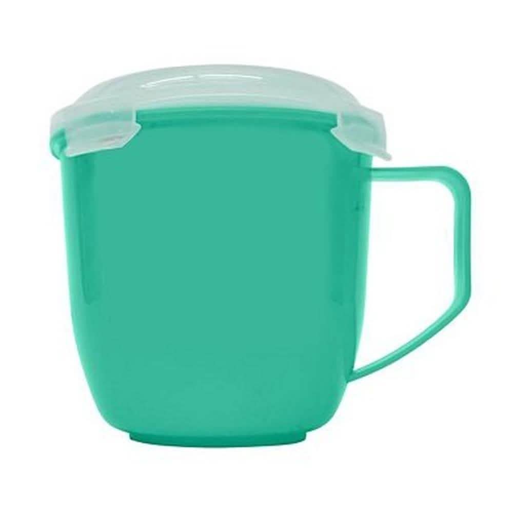 Lot de 4 : tasses micro-ondes Bell & Howell avec couvercles ventilés