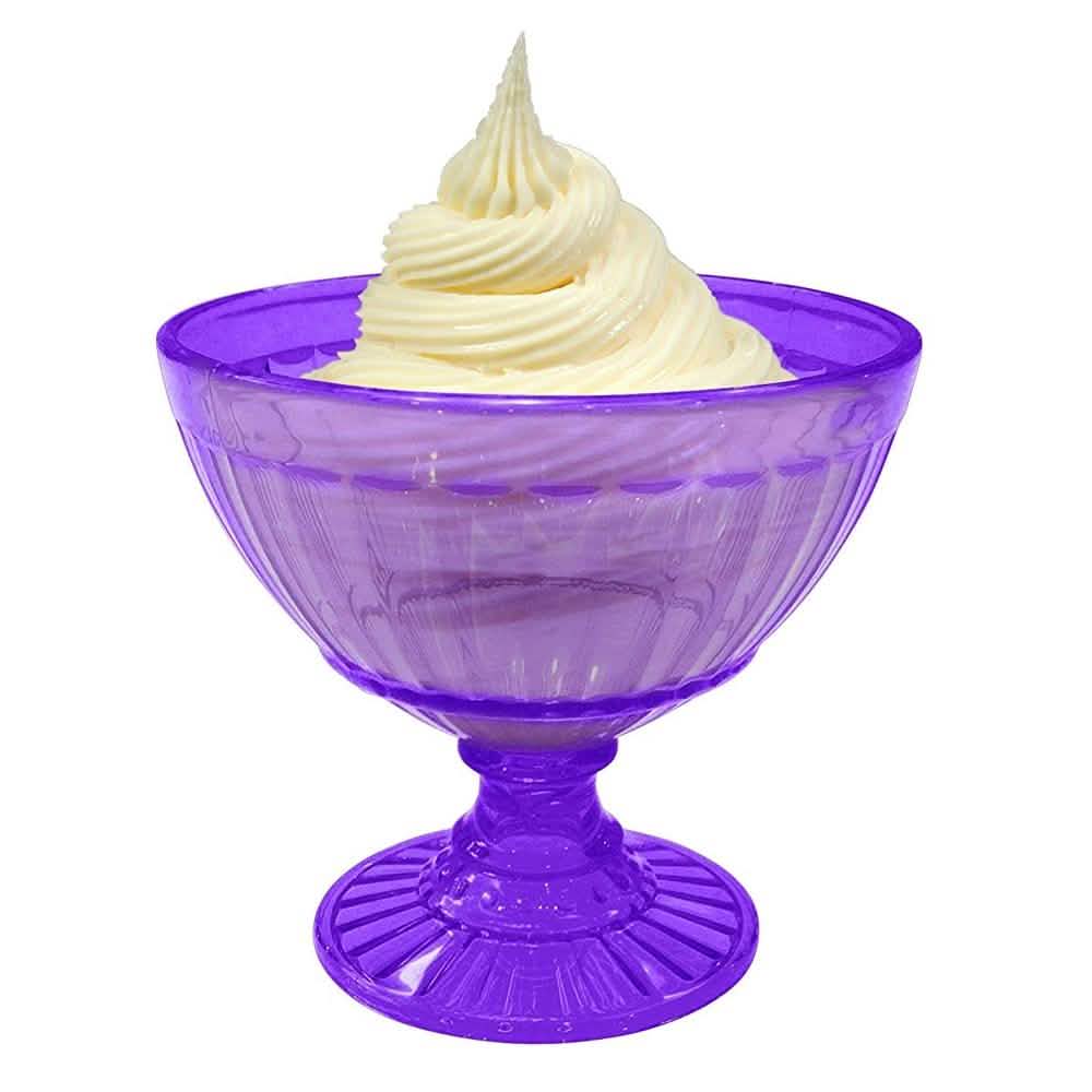 Lot de 4 : Coupes à dessert glacées aux fruits Swirlio Big Boss