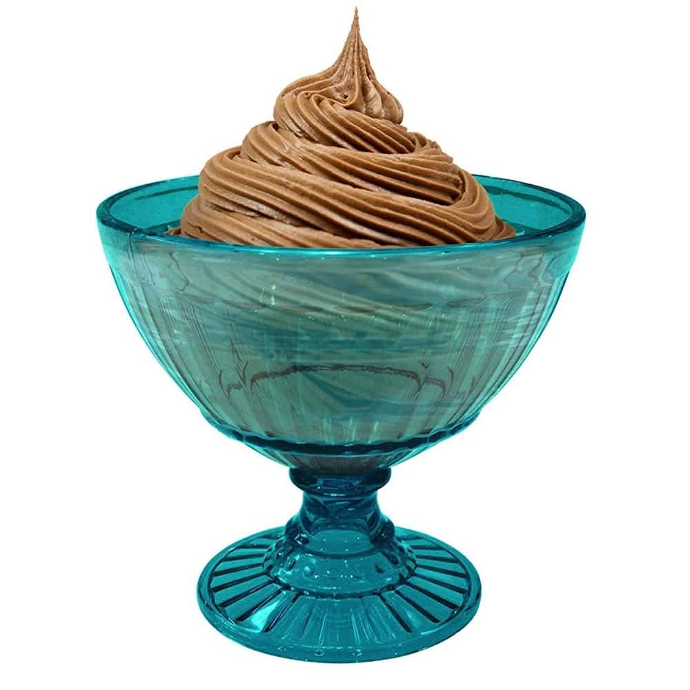 Lot de 4 : Coupes à dessert glacées aux fruits Swirlio Big Boss