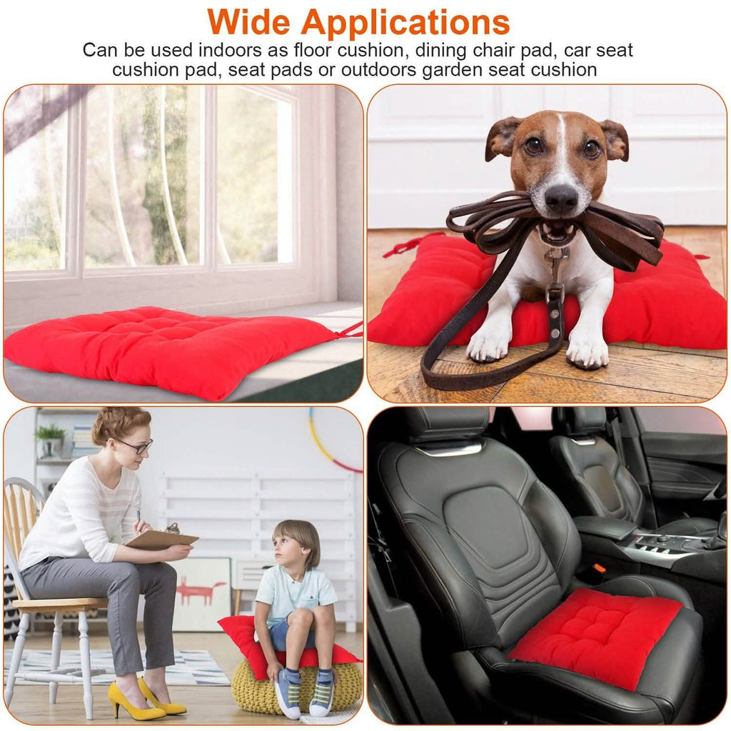 Lot de 4 : Coussins de chaise