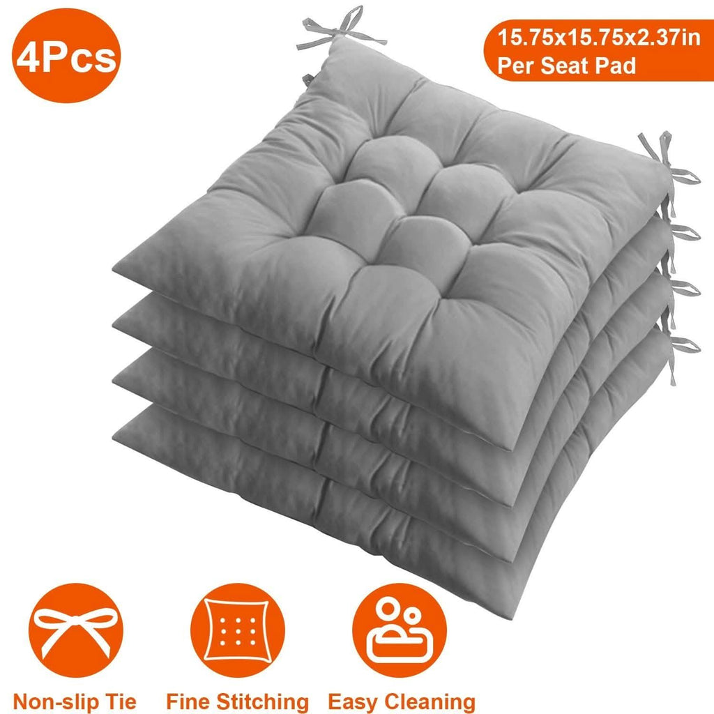 Lot de 4 : Coussins de chaise