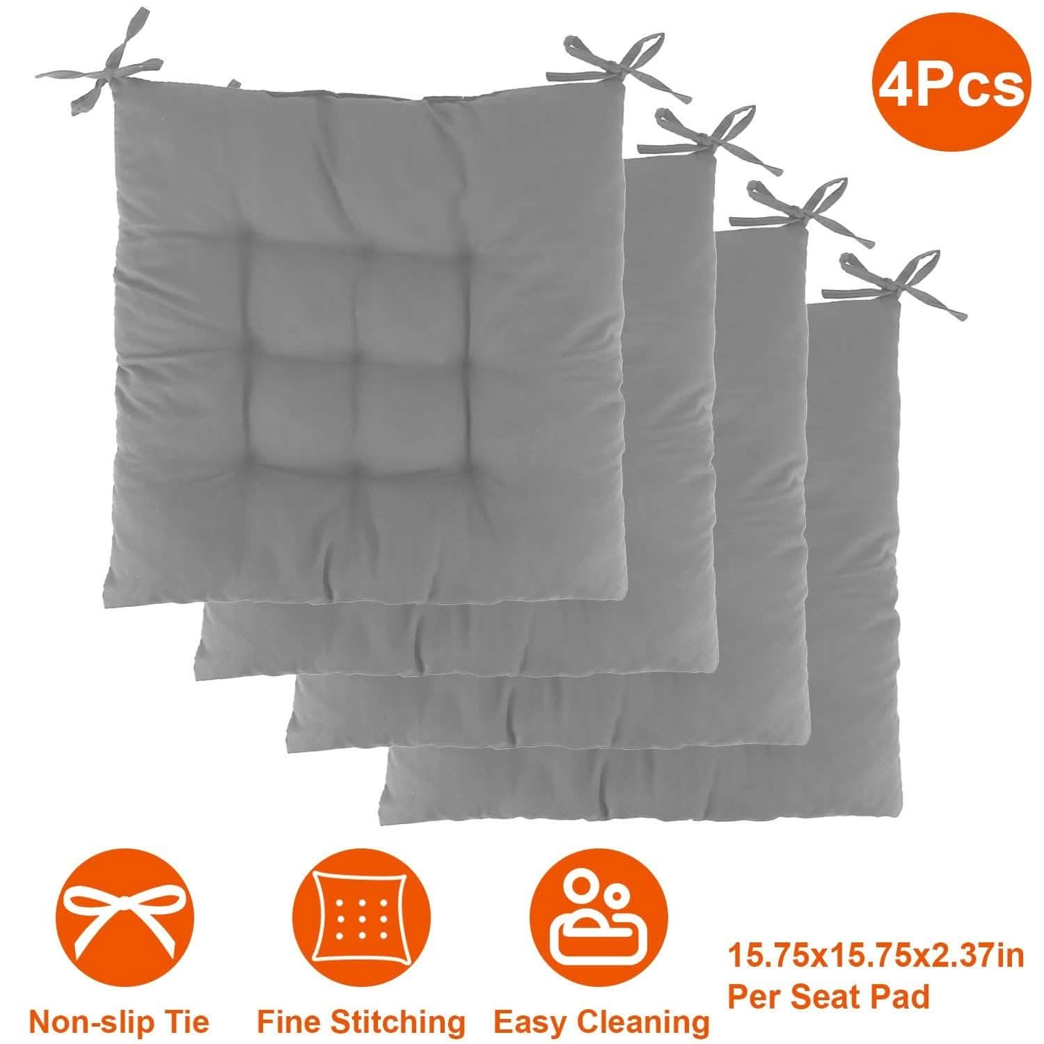 Lot de 4 : Coussins de chaise
