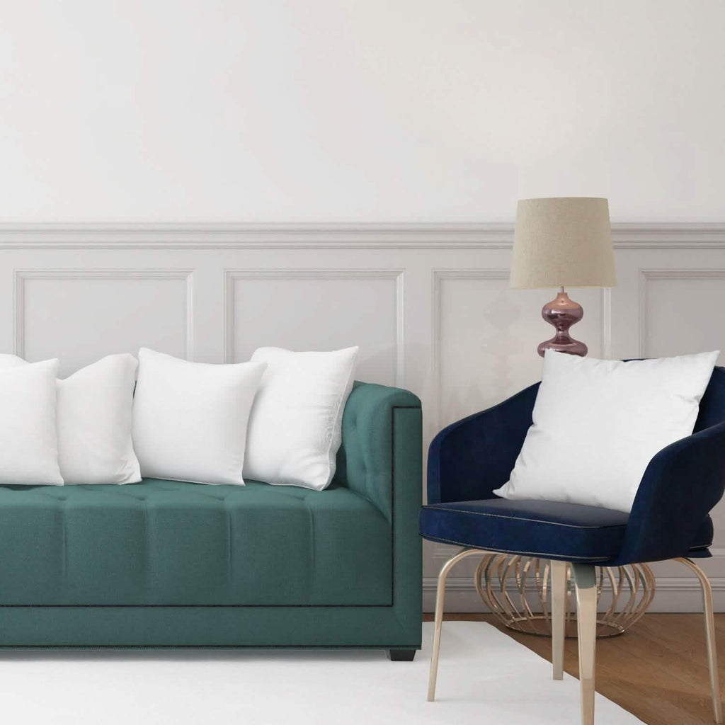 Lot de 4 : Coussins décoratifs pour lit, canapé, causeuse – Coussins à mémoire de forme