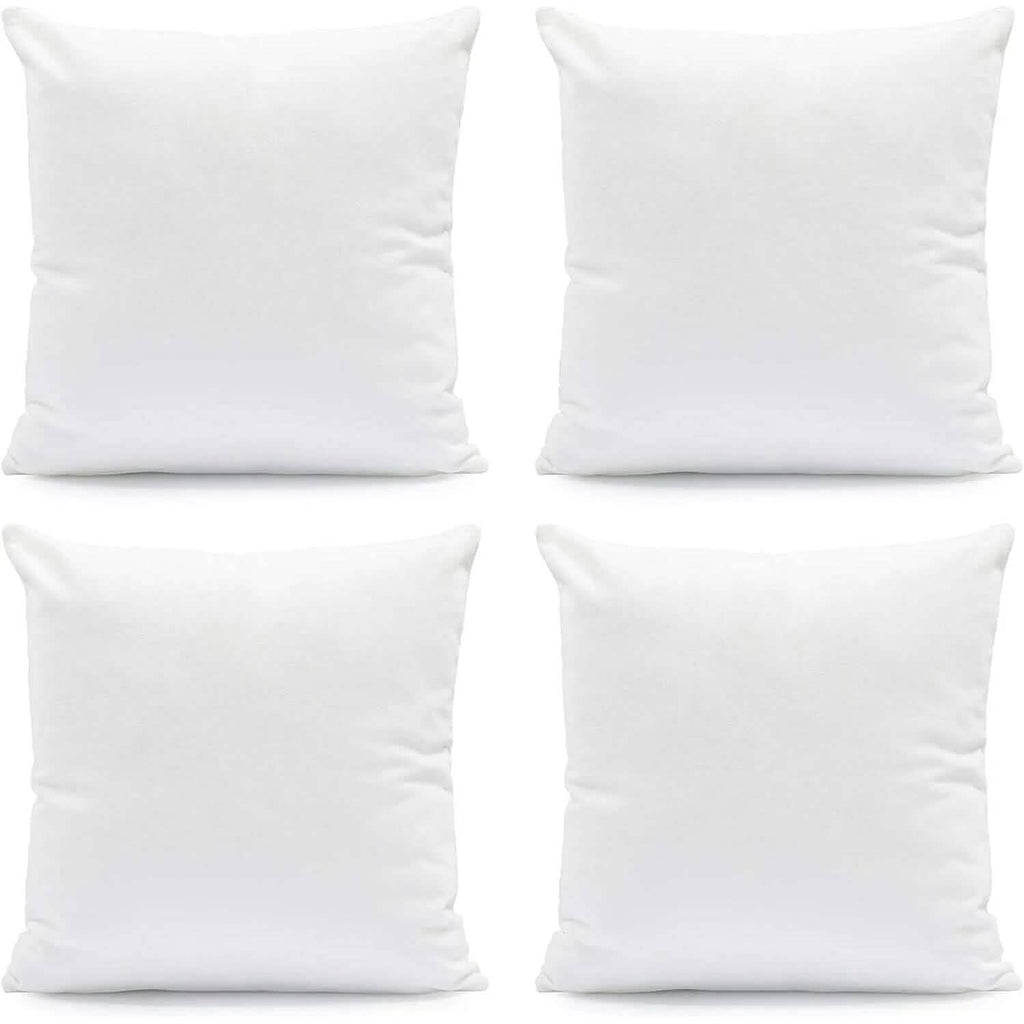Lot de 4 : Coussins décoratifs pour lit, canapé, causeuse – Coussins à mémoire de forme