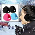 Lot de 4 : Cache-oreilles en polaire souple et chaude pliables