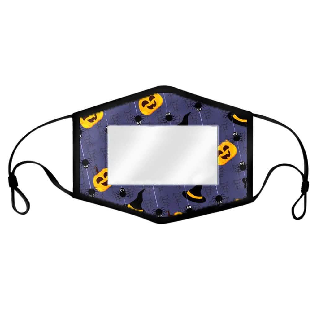 Lot de 4 masques transparents pour enfant lavables et réutilisables