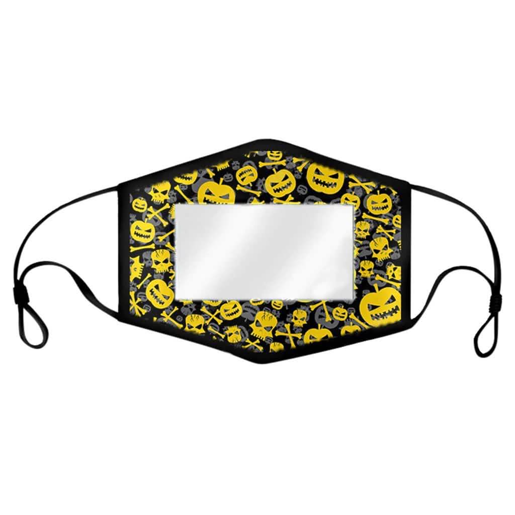 Lot de 4 masques transparents pour enfant lavables et réutilisables