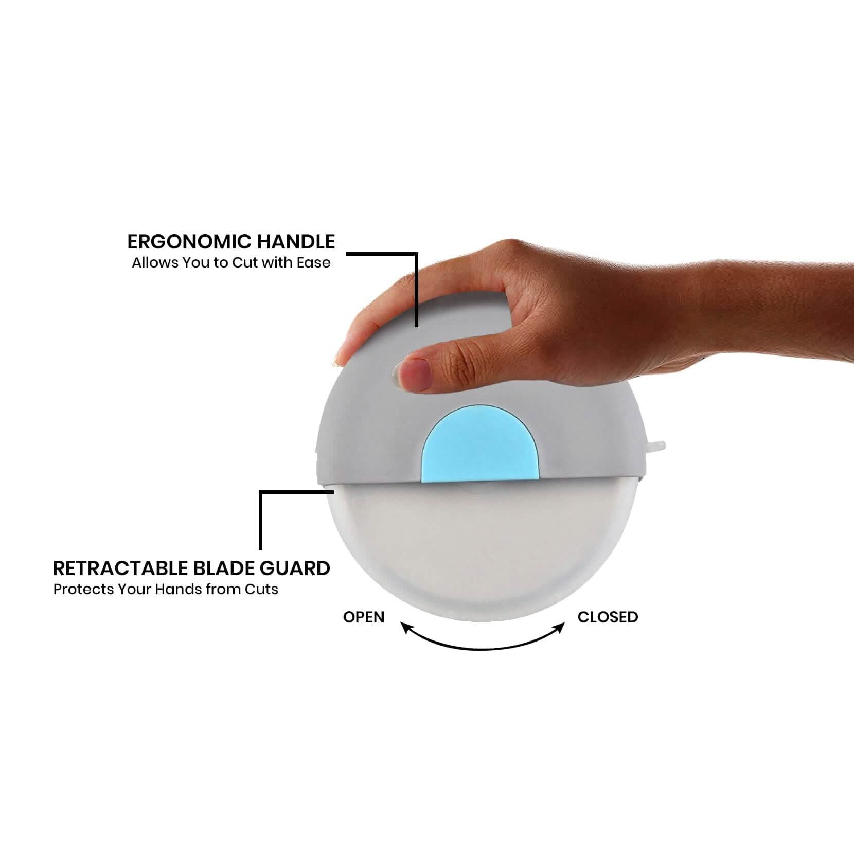 Paquet de 4 : Ustensiles de cuisine pour couper, trancher, hacher, éplucher et évider