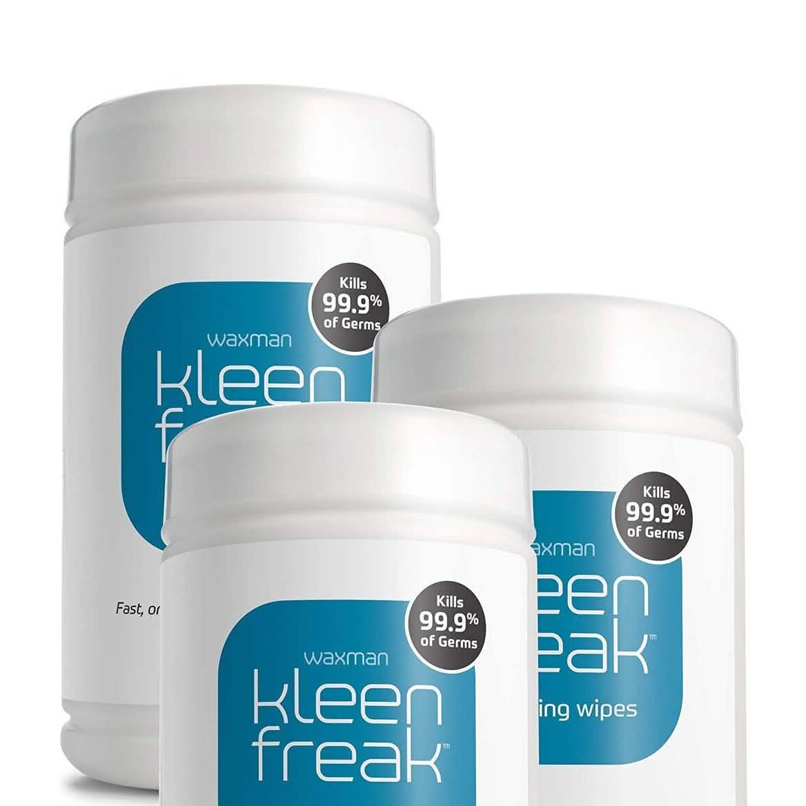 Lot de 4 : lingettes désinfectantes Kleen Freak