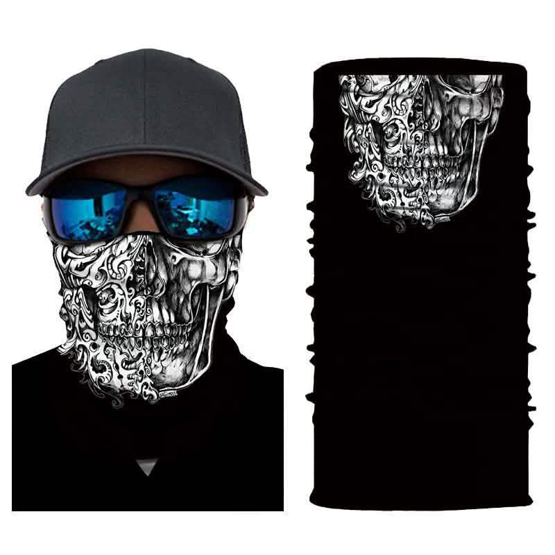 Lot de 4 : Masque de moto anti-poussière et protection contre le vent
