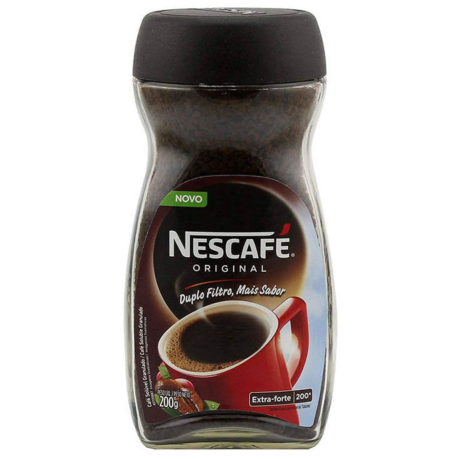 Lot de 4 : Café instantané Nescafe Original - 226 g