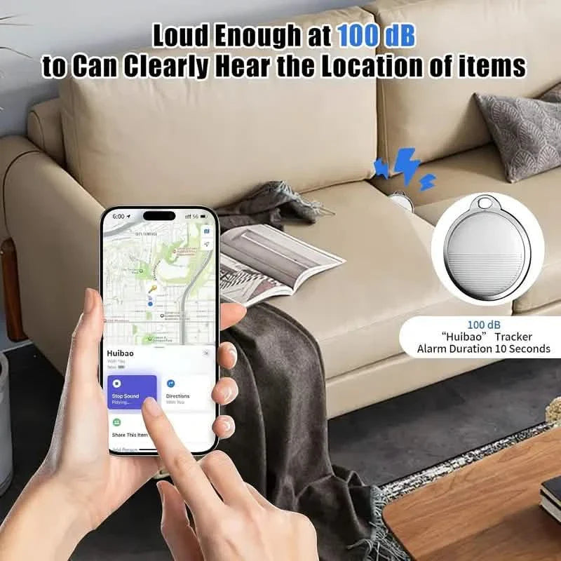 Lot de 4 : Localisateur GPS intelligent anti-perte en temps réel