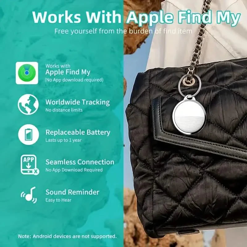 Lot de 4 : Localisateur GPS intelligent anti-perte en temps réel