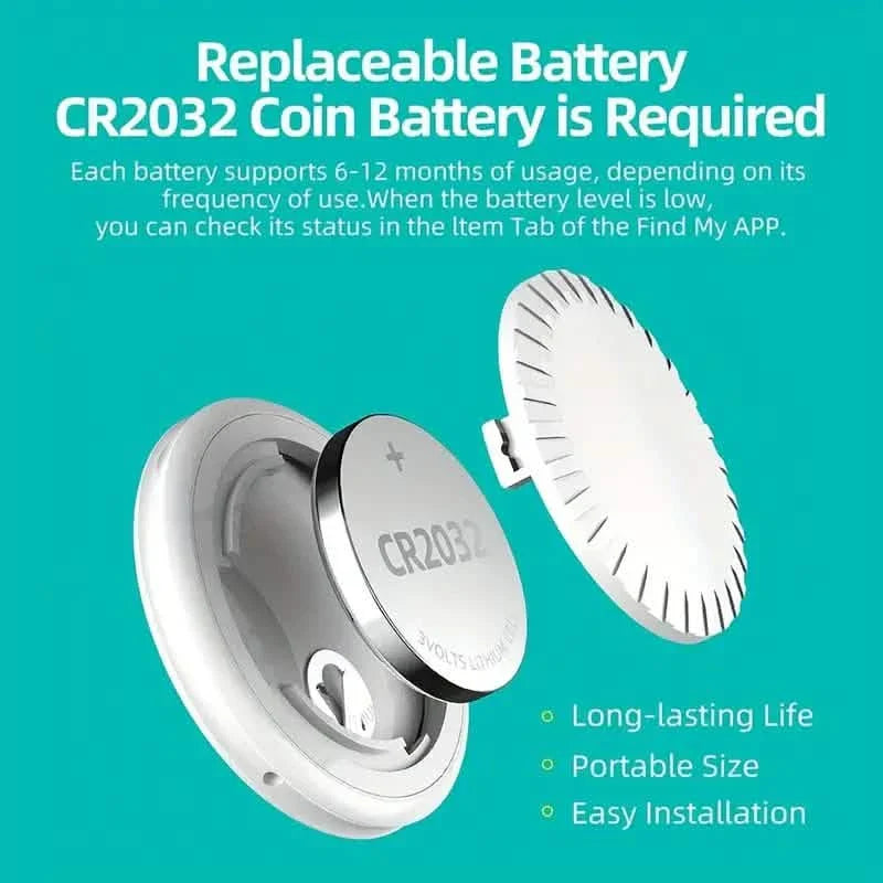 Lot de 4 : Localisateur GPS intelligent anti-perte en temps réel