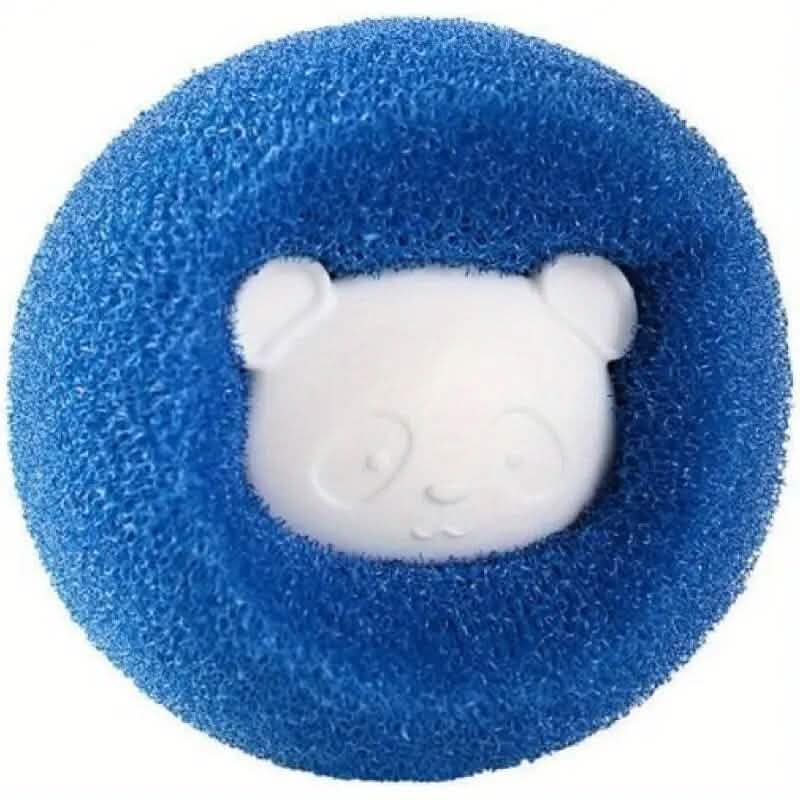 Lot de 4 : Boules réutilisables anti-peluches pour la lessive