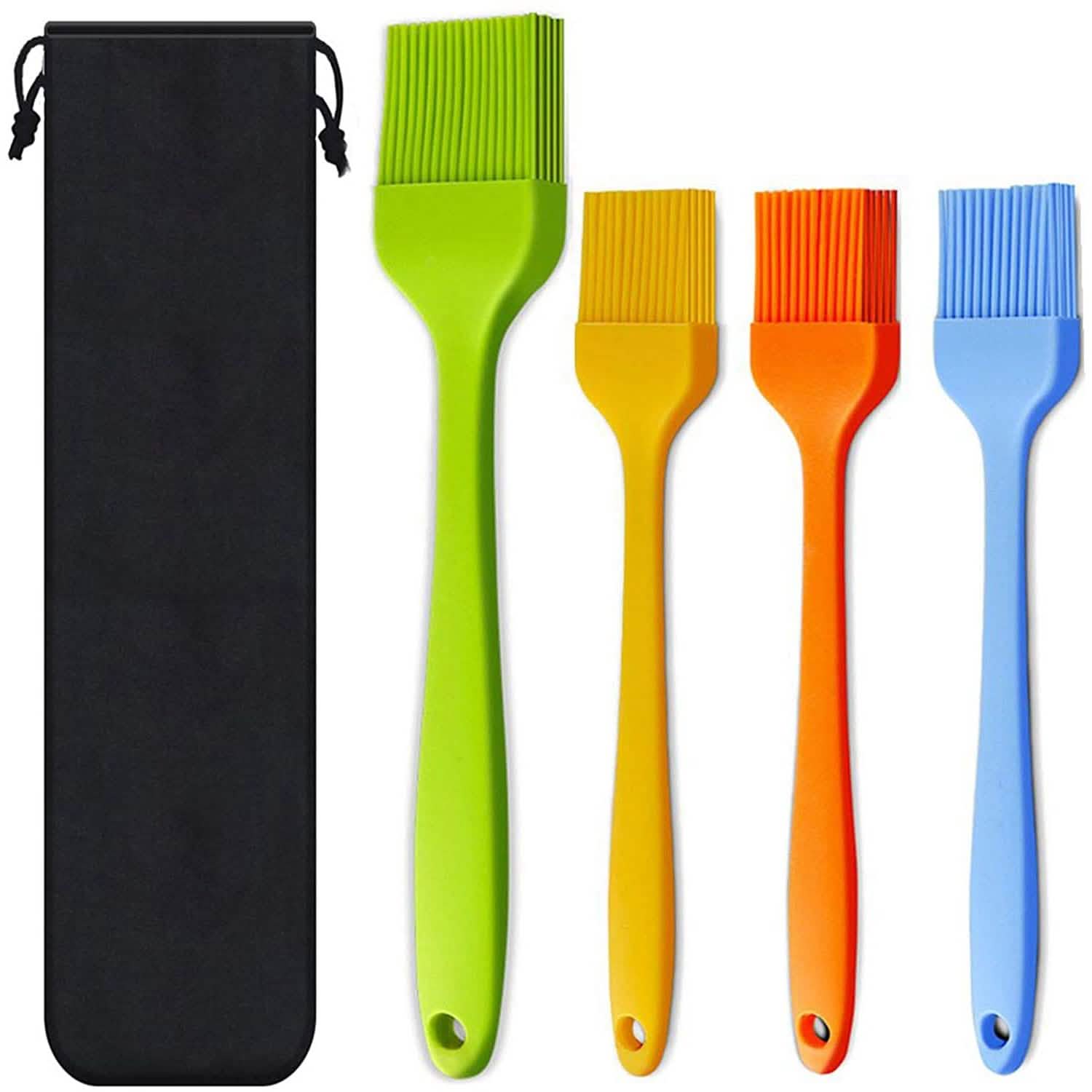 Lot de 4 : Pinceau de cuisine en silicone