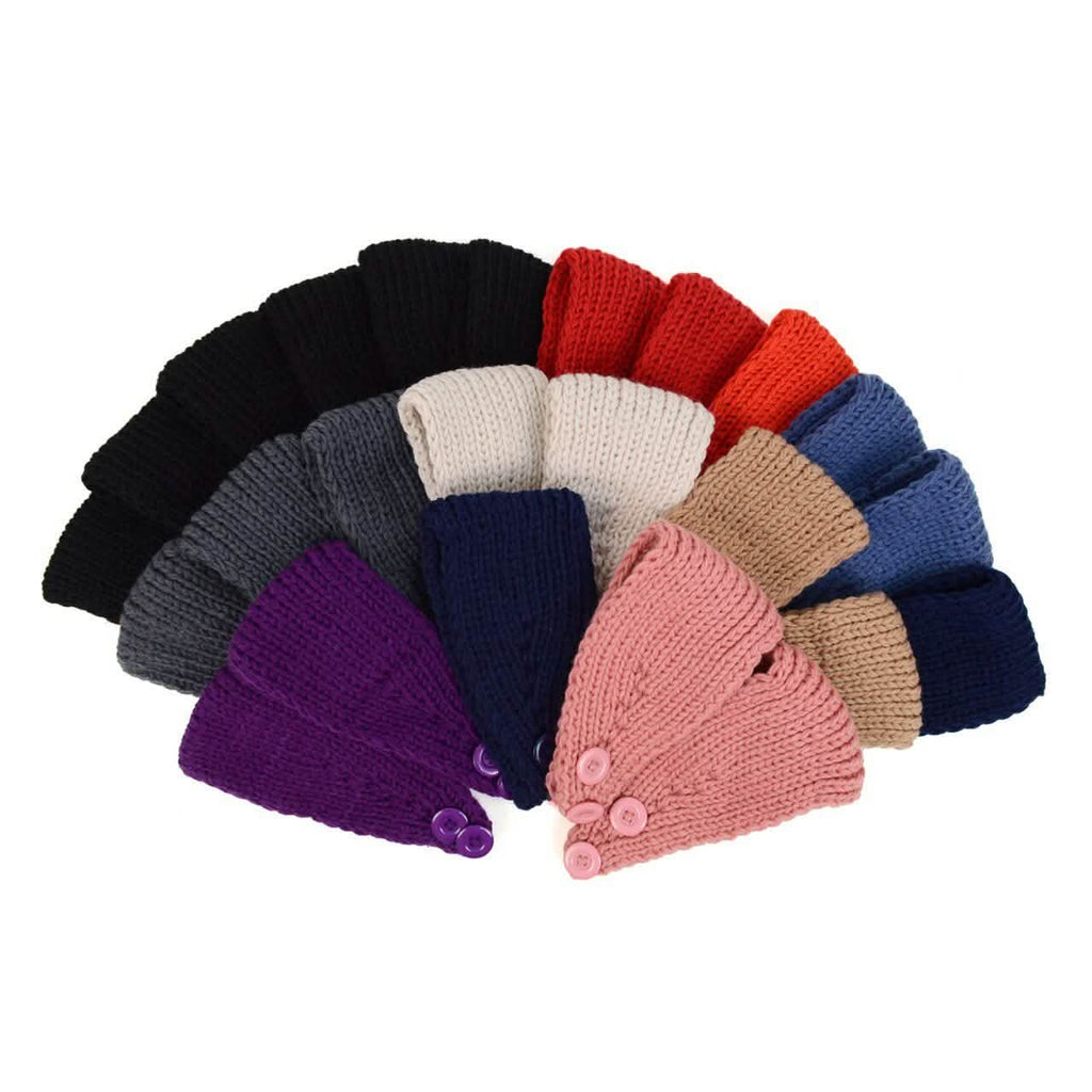 Paquet de 4 : Bandeaux doux, extensibles et confortables