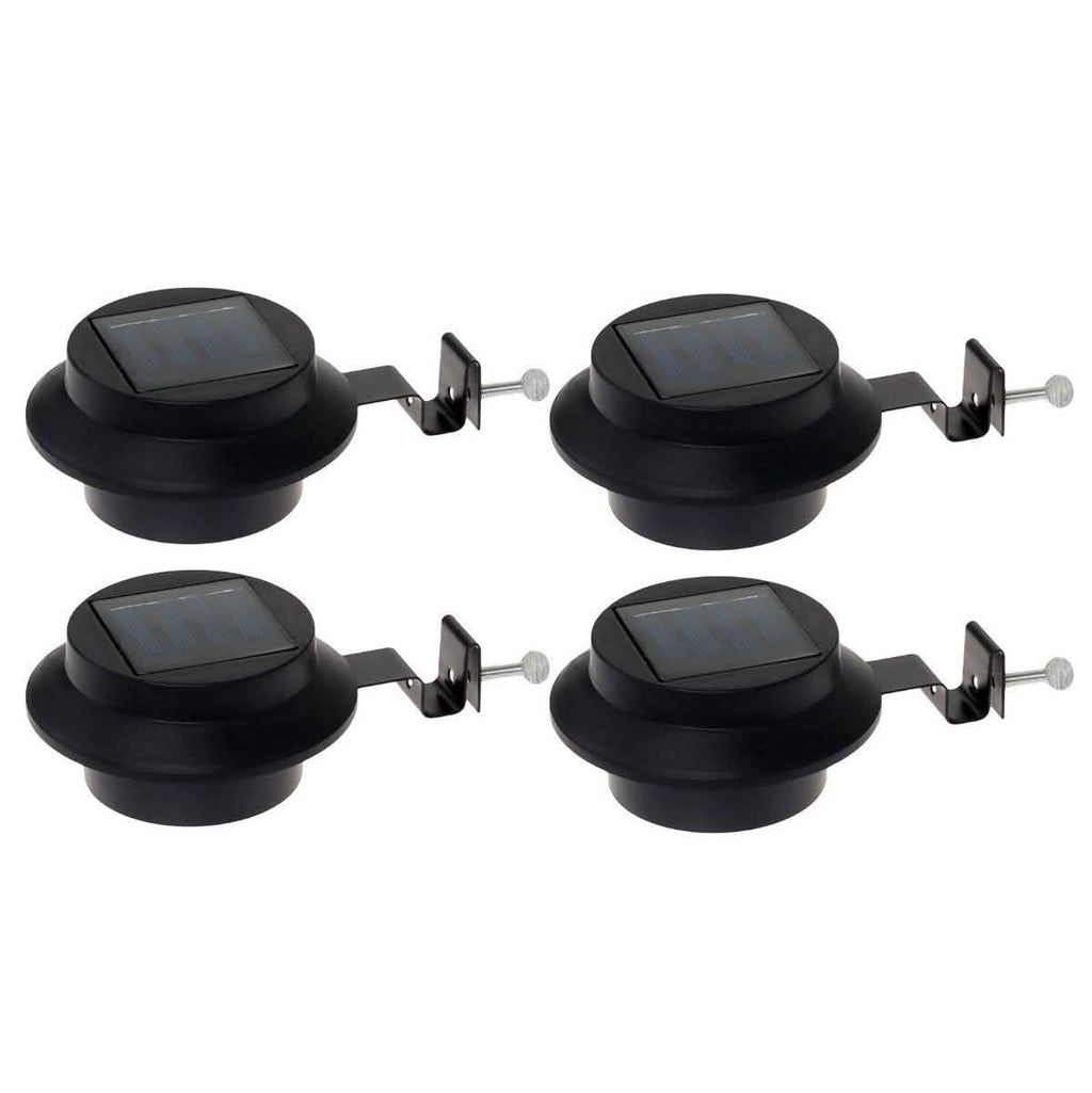 Lot de 4 lampes d'extérieur à DEL à énergie solaire