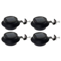 Lot de 4 lampes d'extérieur à DEL à énergie solaire