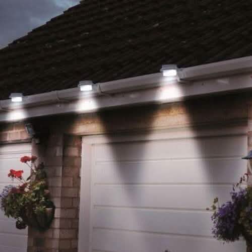 Lot de 4 lampes d'extérieur à DEL à énergie solaire