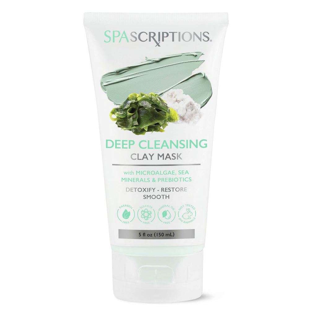 Lot de 4 : Masques à l'argile, crèmes et peel-off Spascriptions