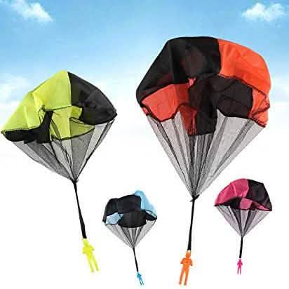 Lot de 4 : Parachute jouet anti-nœud