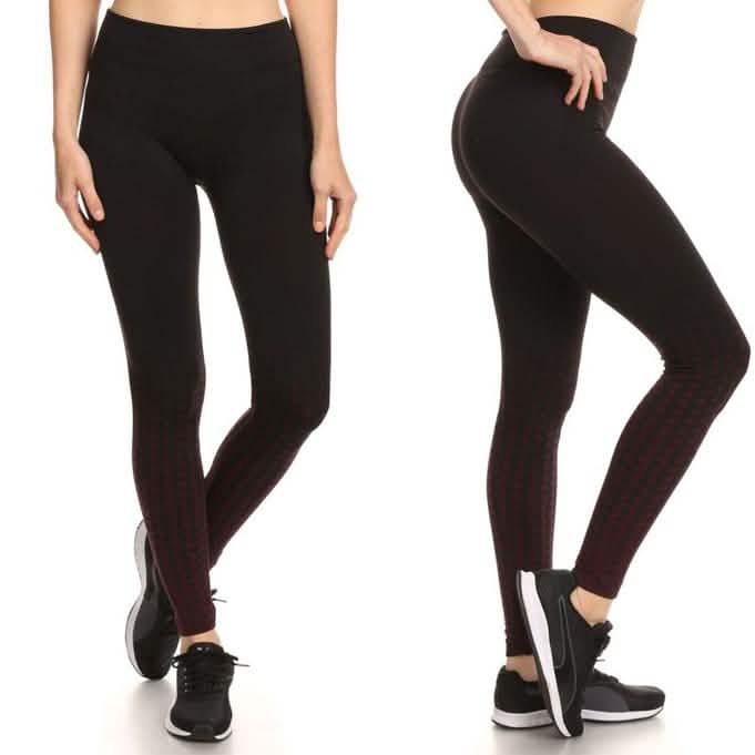 Lot de 4 : leggings de performance doublés polaire pour femme