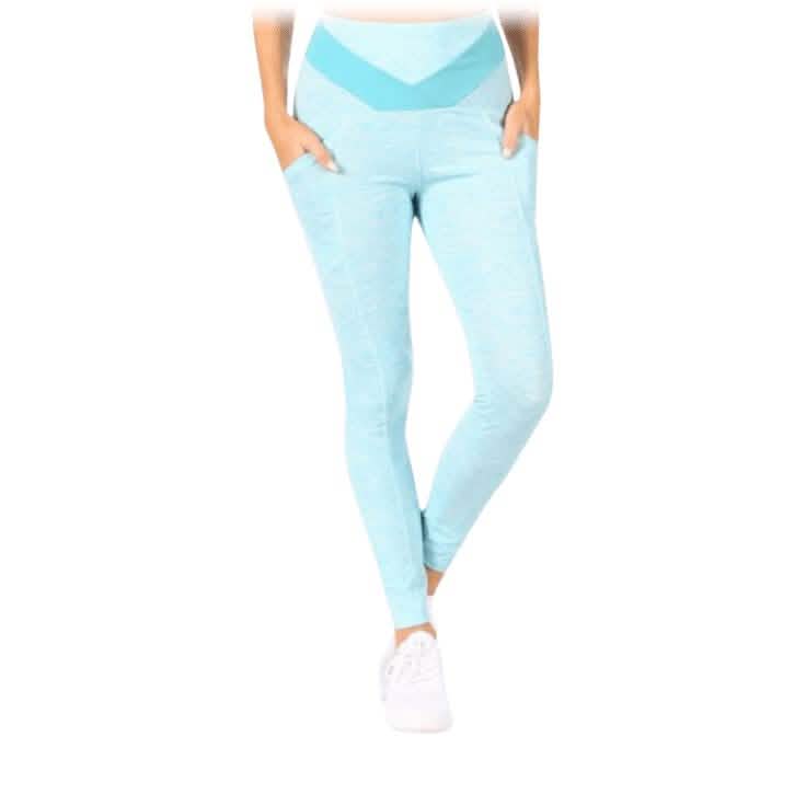 Lot de 4 : leggings de sport femme gainants avec poches