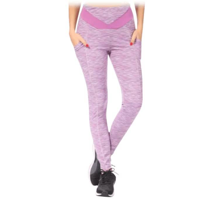 Lot de 4 : leggings de sport femme gainants avec poches