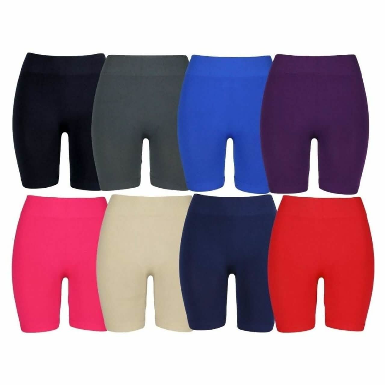 Lot de 4 : short sans couture ultra doux pour femme